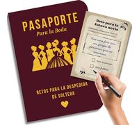 EQUIK PRODUCTS Juegos y Retos para Fiesta de Novia | Kit para Bride to Be con Complementos y Accesorios Graciosos | Bachelorette Party Accessories (Despedida de soltera)