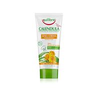Equilibra Caléndula Leni-Crema, Crema Lenitiva, ideal para la protección de los cabellos secos, agrietados y fácilmente enrojables, con Aloe Vera, Caléndula, Glicerina y Goma Xanthana, 100 ml
