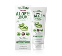 Equilibra Cuerpo de Aloe Crio-Gel Celulitis, Gel Fresco a Base de Aloe Vera y Aloe 3+, Favorece la Circulación Periférica, Contrasta Retención Hidrica, Celulitis y Piel de Cáscara de Naranja, 200 ml
