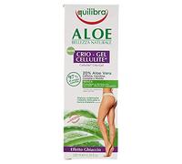 Equilibra Cuidado Corporal, Crio-Gel Celulitis a Base de Aloe Vera Fresco, Promueve la Circulación Periférica, Contrarresta la Retención de Agua, la Celulitis y la Piel de Naranja, 200 ml