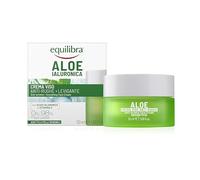Equilibra Cuidado Facial, Crema Facial Antiarrugas a Base de Aloe Vera y Aloe 3+ con Efecto Rellenador, para Pieles Sensibles, Contrarresta los Signos del Envejecimiento, Acción Alisadora, 50 ml