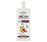 Equilibra Equilibra Argán Hialurónico Dermo Champú Hidratante con Argán, Ácido Hialurónico, Hidratante Natural, Extracto de Lino, 265 ml
