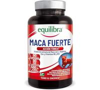 Equilibra, Maca Forte, Acciòn tonica, Suplemento alimenticio con Extracto de Raíz de Maca Peruana 500 mg, L-Arginina, Zinc, Vitaminas B6 y B12, 90 Comprimidos