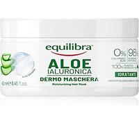 equilibra Mascarilla de aloe hialurónico para el cabello, hidratante y desenredante con aloe vera (20%), ácido hialurónico, extracto de ortiga, 450 ml