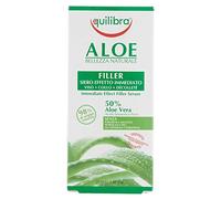 Equilibra Sérum facial con aloe vera, efecto inmediato, sérum facial a base de aloe vera para pieles sensibles, hidratante y protector, combate los signos del envejecimiento en pieles maduras, 20 ml