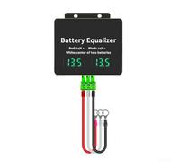 Equilibrador de batería, pantalla LED 2X12V 24V serie de baterías de gel de plomo-ácido para sistemas de energía solar (KBA052S)