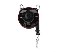 Equilibrador de para muelles Telescópico con Gancho y Cable para Taladros Neumáticos - Ajuste de Tensión 0.5-3kg Longitud 200cm para herramienta Industrial(0.6-3.0KG)