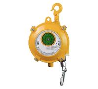 Equilibrador de resorte con bloqueo automático, Balanceador de resorte retráctil Amarillo Cargas múltiples(9-15 kg)
