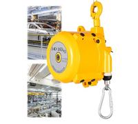 Equilibrador de resorte con bloqueo automático, Balanceador de Spr retráctil amarillo for líneas montaje, automoción, soldadura(Yellow 140-160kg)