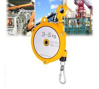 Equilibrador de resorte con bloqueo automático, Línea de montaje autoblocante retráctil Spring Balancer 1,5 m, varios tamaños(3-5kg)