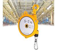 Equilibrador de resorte con bloqueo automático, Resorte Balanceador 1.5M Cable Gancho Ajustable Acero Aleación 1-70kg(5-7kg)