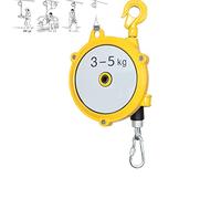 Equilibrador de Resorte Retráctil, Balanceador de Resorte con Carcasa de Aluminio Engrosada y Gancho de Aleación de Acero, Ideal para Colgar y Herramientas Estacionarias, 1-3/3-5/5-9kg(Size:3-5kg)
