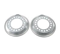 Equilibrador de ruedas automático de 2 piezas de metal para evitar el ahuecamiento de neumáticos, apto para camiones pesados con ruedas de aluminio de 22,5 y 24,5 pulgadas,