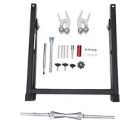 Equilibrador de Ruedas para Moto, Soporte Plegable de Acero Resistente, Ajustable para Llantas de hasta 23 Pulgadas - Precisión y Fácil Manejo para Motos Deportivas y Todoterreno