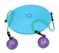 Equilibrador Pilates Peonza terapéutica + tubos de expansión y bolas de pesas
