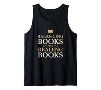 Equilibrar Libros y Leer Libros Contabilidad Contabilidad Fiscal Camiseta sin Mangas