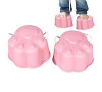 Equilibrio de muestras de formación, de zancos de cubo,forma 2x PAW CLANJA PARA CLANCHAS | Hijas hijas mejora el juego de juego sensorial de motor fino para el salón, arriè