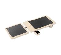 Equilibrio del tobillo, Solo color de madera del fortalecedor del tobillo y del pie del tablero de la balanza del pie