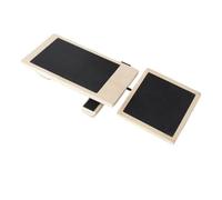 Equilibrio del tobillo, Tabla de equilibrio de tobillo, Corrector de postura de terapia de ejercitador fortalecedor de un solo pie de madera