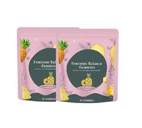 Equilibrio Femenino - Energía Natural│Mantiene la Vitalidad Durante Todo el Día│Sabor a Piña,2bag