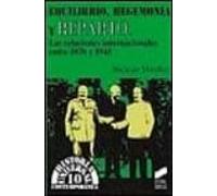 Equilibrio Hegemonia Y Reparto: Las Relaciones Internacionales E Nre 1