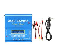 Equilibrio Inteligente 80W 7A B6AC V2 con Cable de Carga para batería de Litio Uso multifunción Seguro para Pruebas de Carga diarias (EU Plug 220V)