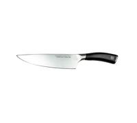 Equilibrium by Rockingham Forge Cuchillo de Chef de 20 cm con hoja de acero inoxidable alemán y mango negro