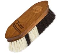 Equimour Cepillo Caballo Personalizado - Crin con Grabado Nombre | Un regalo personal para jinetes y amazonas - cuidado suave y brillo natural en el día a día