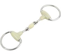 Equinate Mordida de cabeza de oliva con sabor a manzana, 18 mm, doble rotura, 13,5 cm, dentadura anatómica con acción suave, grabado con láser