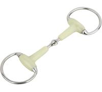 Equinate Mordida de cabeza de oliva con sabor a manzana, 18 mm, fácil de romper, 13,5 cm, dentadura anatómica con acción suave, grabado con láser