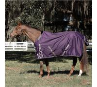 Equinavia nrdica liviana 100g llena de lluvia de caballos | Hoja de participacin impermeable - Negro - 66 in - Grape Purple - 69 in