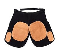 Equine Care Farrier Delantal Chaps, Farrier Chaps Cuero Hoof Trimming Delantal Herrado de Caballo Cintura Ajustable para Ganado Caballo Trabajo de Jardín