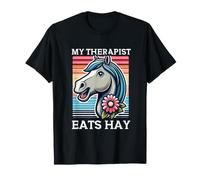 Equine Counselor - Humorous Horse Therapy Art Camiseta