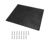 Equine Prurito Pad - Rascador de caballo después del cepillo, raspador de, suministros especiales para ganado de granja, ayuda de masaje, almohadillas de cerdas, rascador para el cuidado