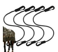Equine Rug Fasteners - Juego de pinzas de sujeción elásticas, accesorios de clip reforzados, piezas de equipo estable duradero, accesorios de clima frío fiable, rendimiento de larga duración, granero