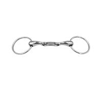 Equine Smile ES0096 ErgoBit Dr. Bristol - Trenza de agua con forma anatómica de acero inoxidable, diámetro del anillo 65 mm, grosor de la dentadura 16 mm (14,5 cm)