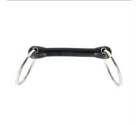 Equine Smile ES0101 - Bocadillo de agua flexible de goma, diámetro del anillo: 65 mm, grosor de la dentadura 23 mm (12,5 cm)