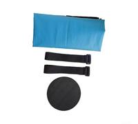 Equine Soaking Boot for Care Treatment - Bota de cataplasma con correas para laminitis de absceso tordo - 20 x 8 pulgadas (azul)
