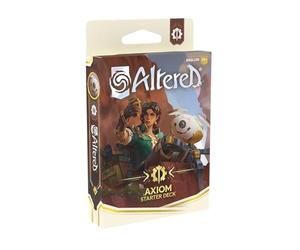 Equinox - Altered: Beyond The Gates Starter Deck - Axiom 40 Cards Set with Sierra The Enginneer - Innovative Non-Combat Gameplay, Collectible Trading Card Game, Eges 13+ for 2 Players, 20-30 Minutos
