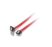 Equip 111802 Cable de SATA 0,5 m SATA 7-Pin Rojo - Cable SATA (0,5 m, SATA II, SATA 7-Pin, SATA 7-Pin, Male Connector/Male Connector, Rojo)