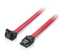 Equip 111902 Cable de SATA 0,5 m SATA 7-Pin Rojo - Cable SATA (0,5 m, SATA III, SATA 7-Pin, SATA 7-Pin, Male Connector/Male Connector, Rojo)