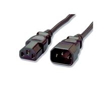 Equip 112100 cable de transmisión negro 1,8 m c14 acoplador c13 acopl