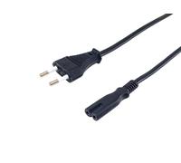 Equip 112160 cable de transmisión negro 1,8 m c7 acoplador 2 pines
