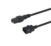 Equip 112170 cable de transmisión negro 1,8 m c14 acoplador c15 acopl