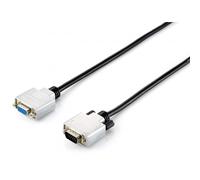 Equip - 118852 cable VGA 5 m VGA (D-Sub) Negro, Plata