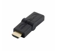 Equip 118911 Conector A-Macho/A-Hembra Negro - Adaptador HDMI