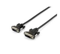 Equip 118943 adaptador de cable de vídeo 1,8 m DVI-A VGA (D-Sub) Negro