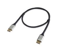 Equip 119261 DisplayPort 1.4 Cable 1 m Aluminium Black