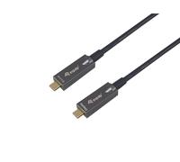 Equip Cable USB-C 3.2 AOC 8K PD 60W 10m Negro Macho/Macho