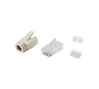 Kit 100 uds conectores rj45 equip categoria 6a utp